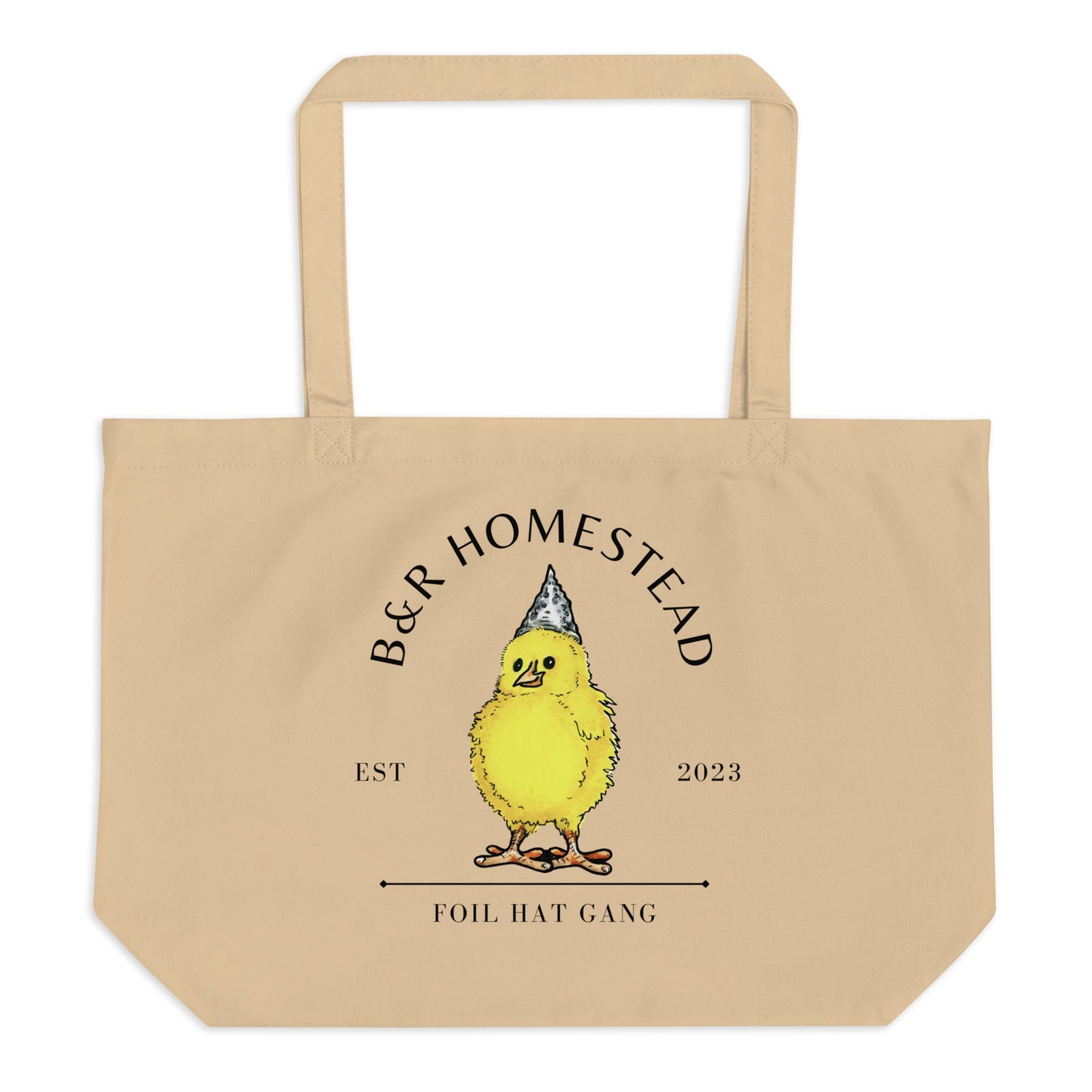 B&R Homestead Large Organic Tote Bag