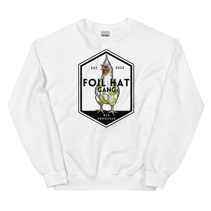 Foil Hat Gang Crew Neck Sweatshirt