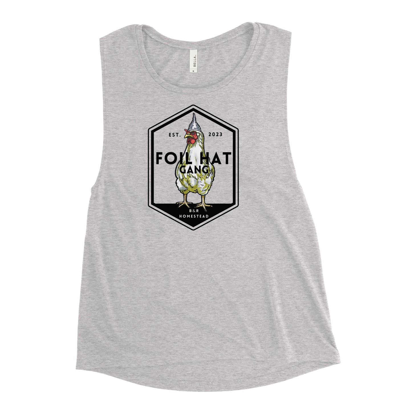 Foil Hat Gang Ladies Tank