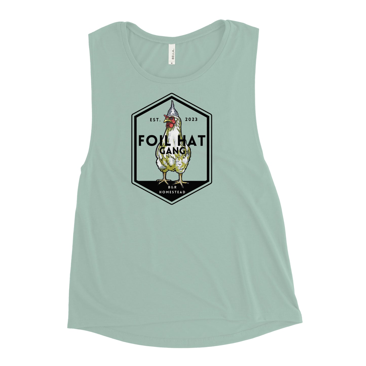 Foil Hat Gang Ladies Tank