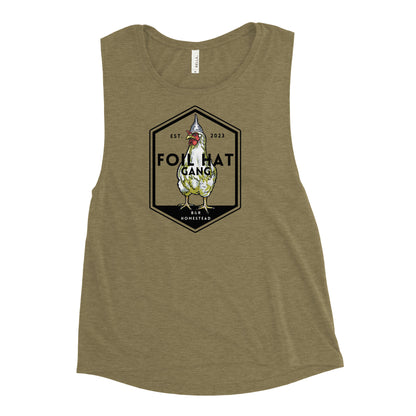 Foil Hat Gang Ladies Tank