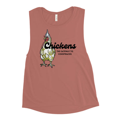 Chicken Gateway Ladies Tank