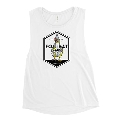 Foil Hat Gang Ladies Tank